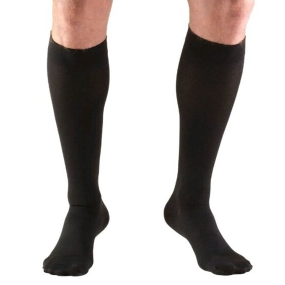 Truform compression stocking 2XL black abovve knee 20-30mmHg Closed toe - Picture 6 of 6